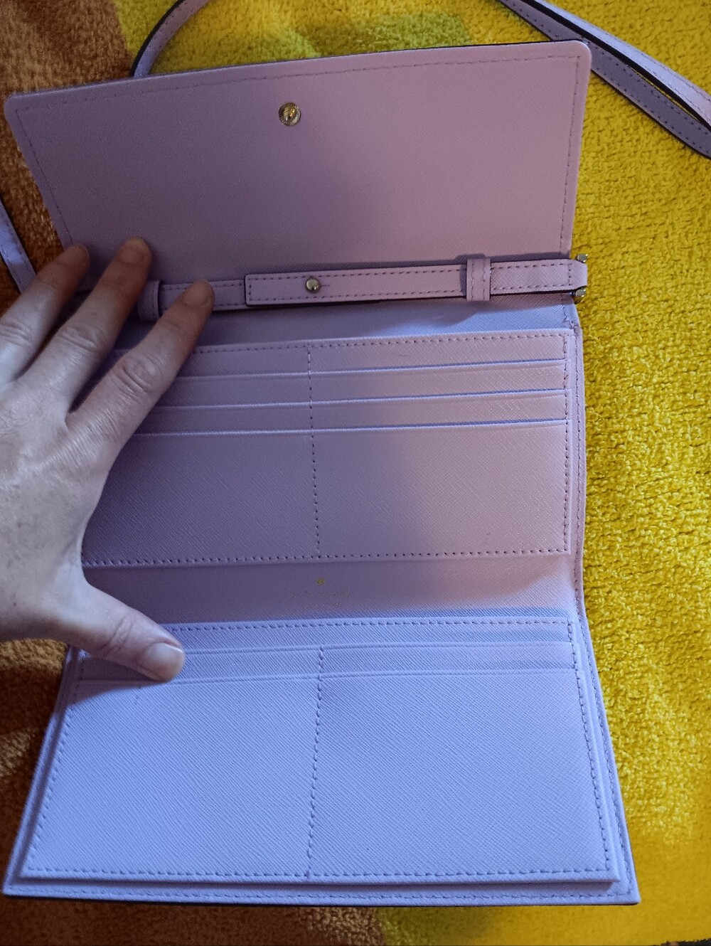 nwot kate spade wallet purse lavendar purple - Picture 9 of 9